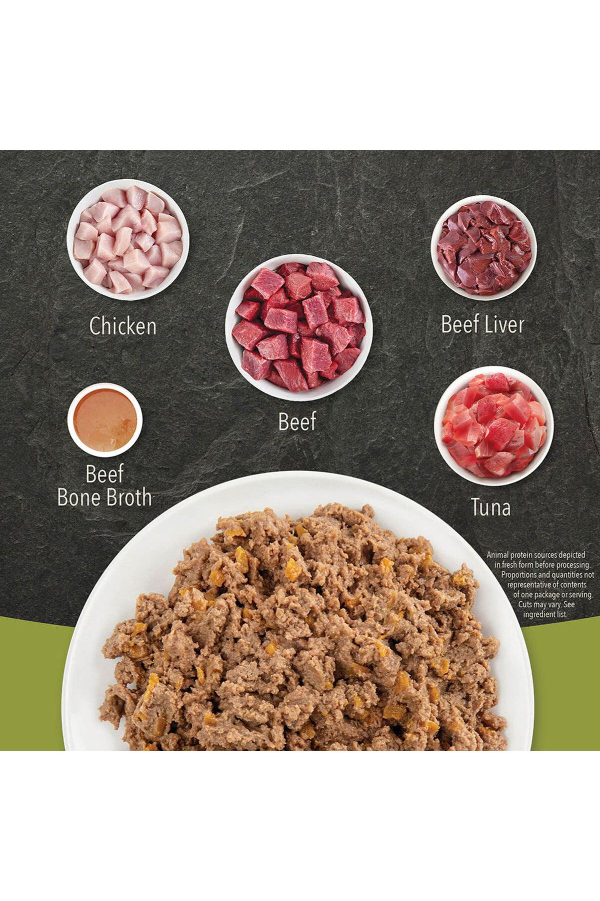 Acana Premium Pate Beef, Chicken, and Tuna Wet Cat Food - Image 3