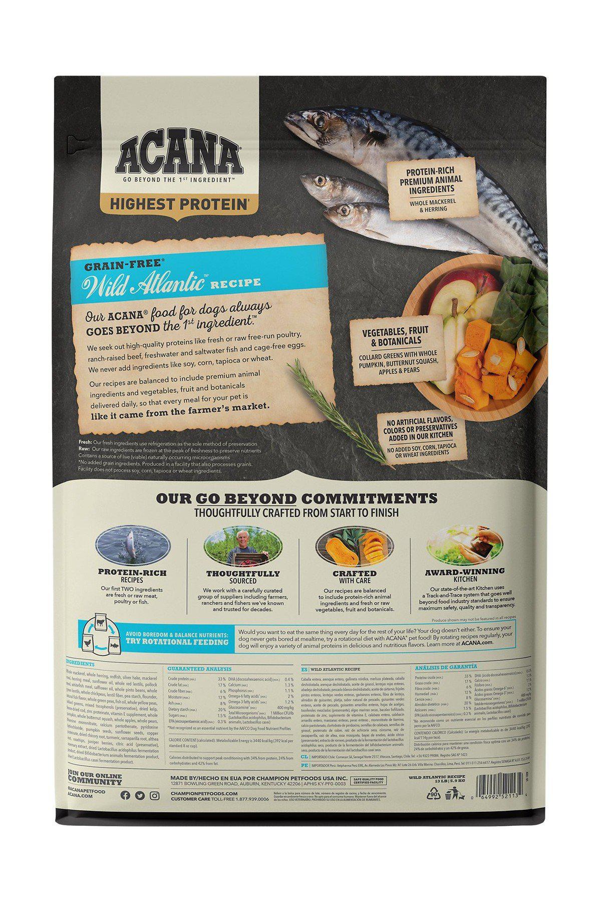Acana Wild Atlantic Dry Dog Food - Image 3
