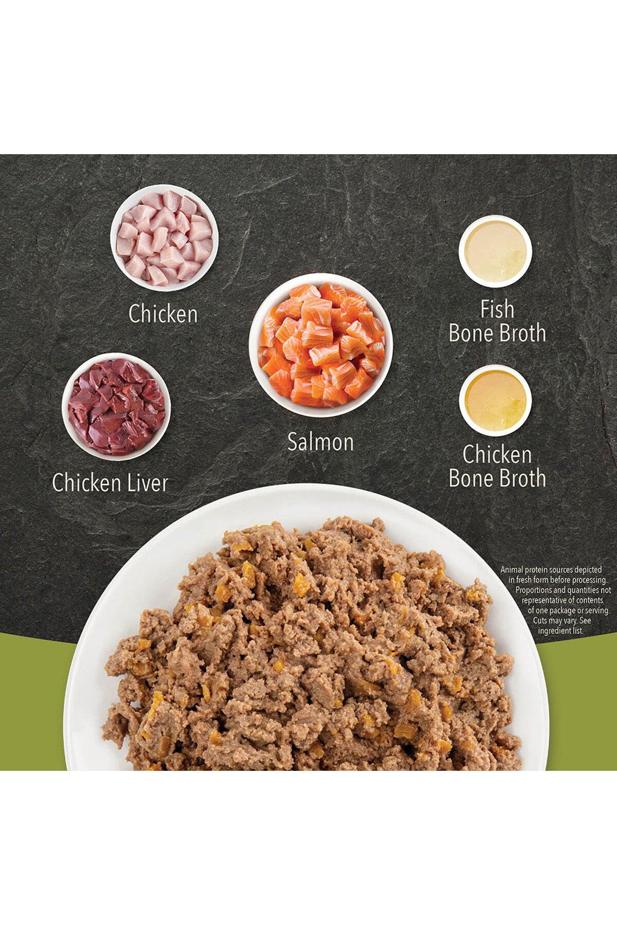 Acana Chunks in Broth Salmon and Chicken Wet Cat Food - Image 3