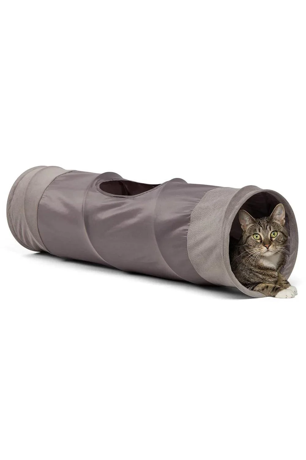 Best Friends by Sheri Ilan Oxford Grey Cat Tunnel - Image 2