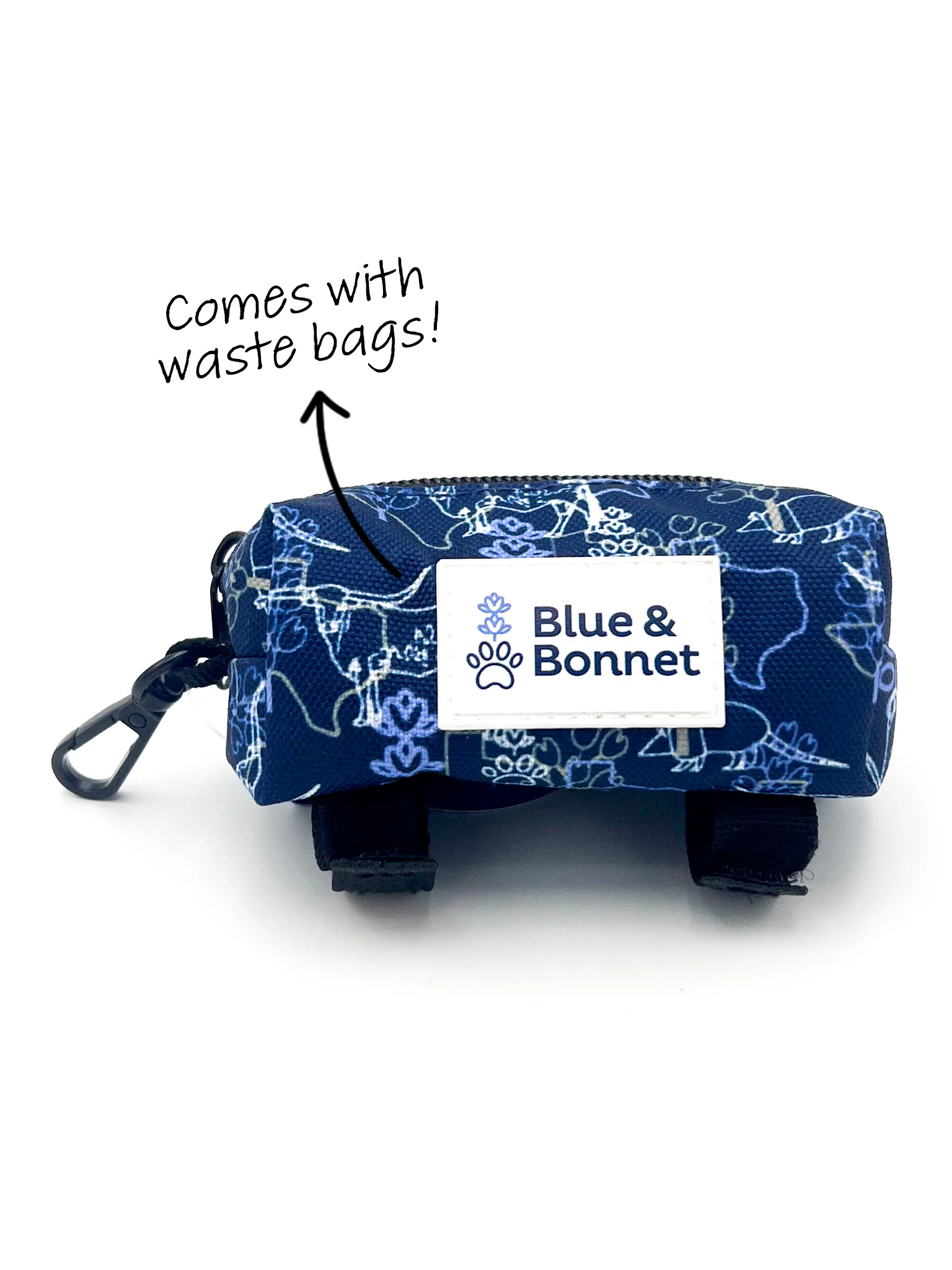 Blue and Bonnet Waste Dispenser - Image 2