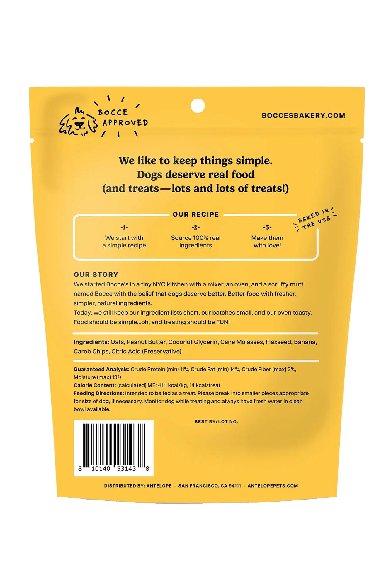 Bocce's Circus Big Top Sundae Soft and Chewy Dog Treats - Image 2