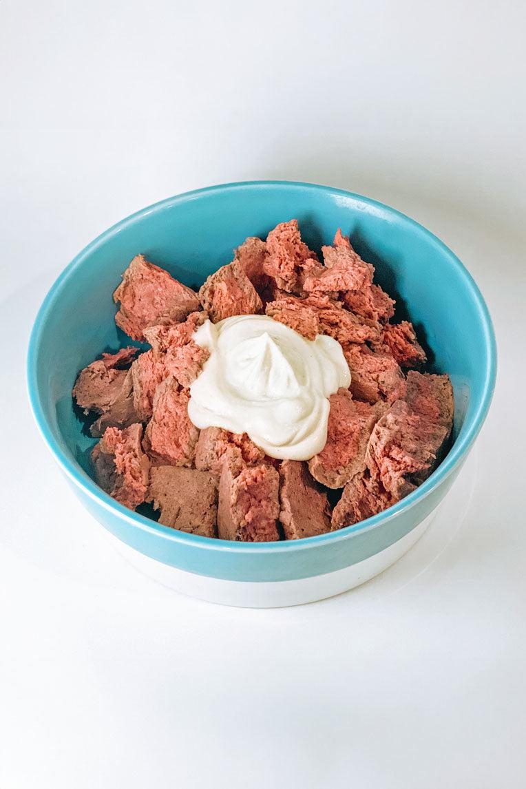 Bones and Co. Raw Goat Whip Frozen Dog Treat Spread - Image 4
