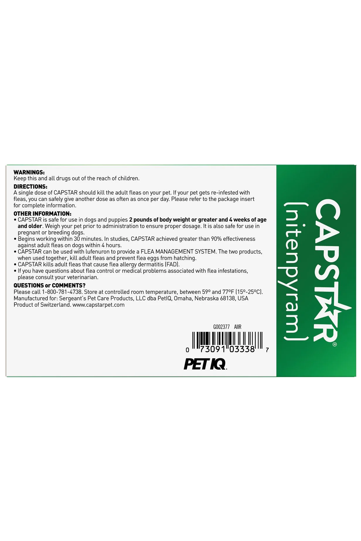 Capstar Flea Tablets for Dogs - Image 4