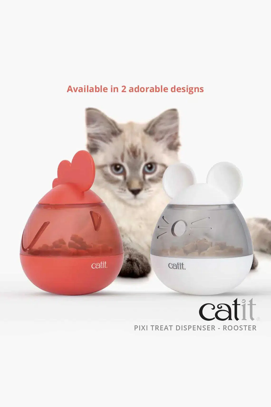 Catit Pixi Rooster Treat Dispenser for Cats - Image 4