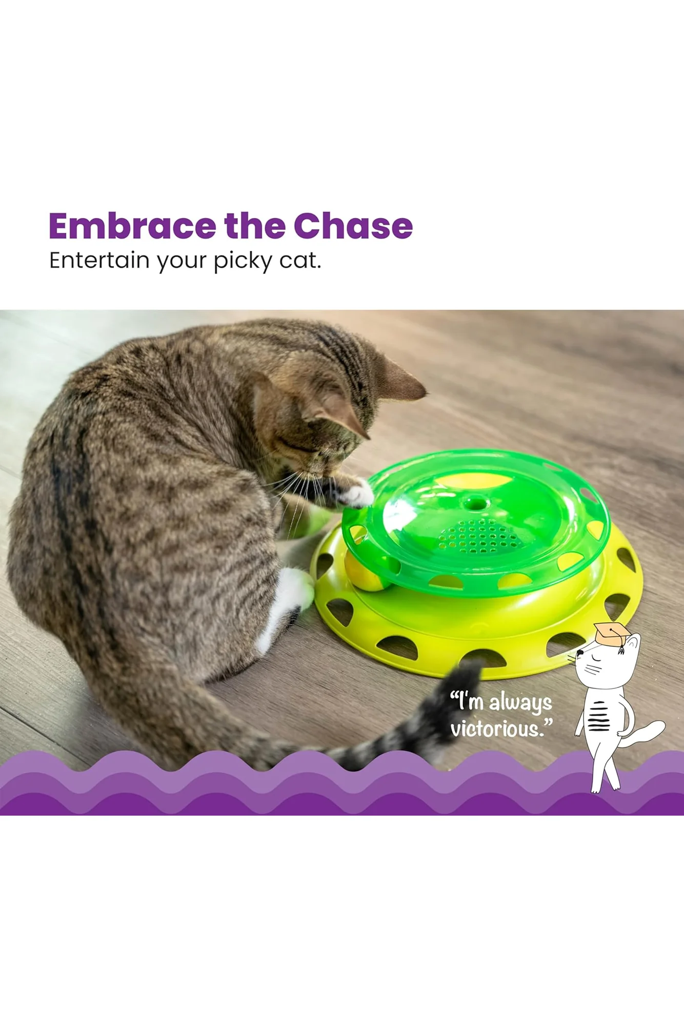 Catstages Catnip Chaser Cat Toy - Image 2