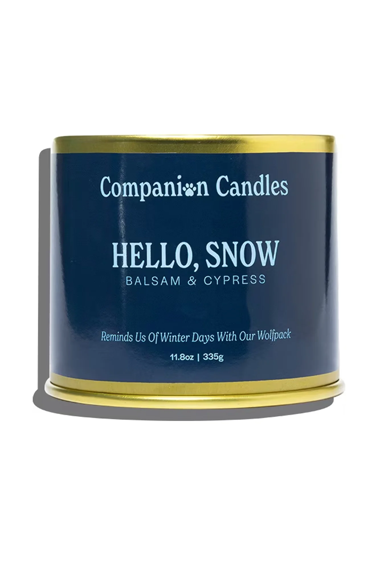 Companion Hello Snow Cypress and Balsam Candle