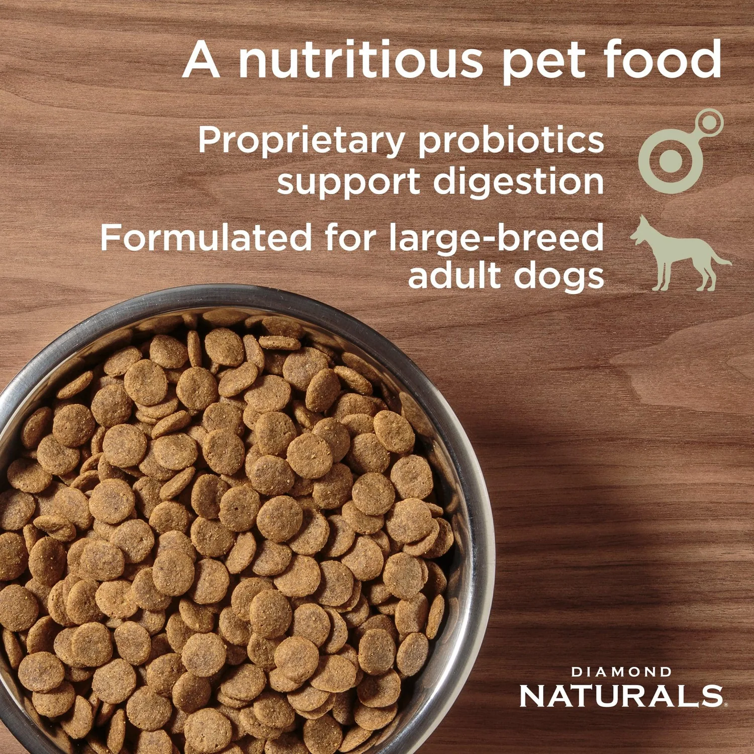 Diamond Naturals Large Breed Lamb and Rice Dry Dog Food - Image 3