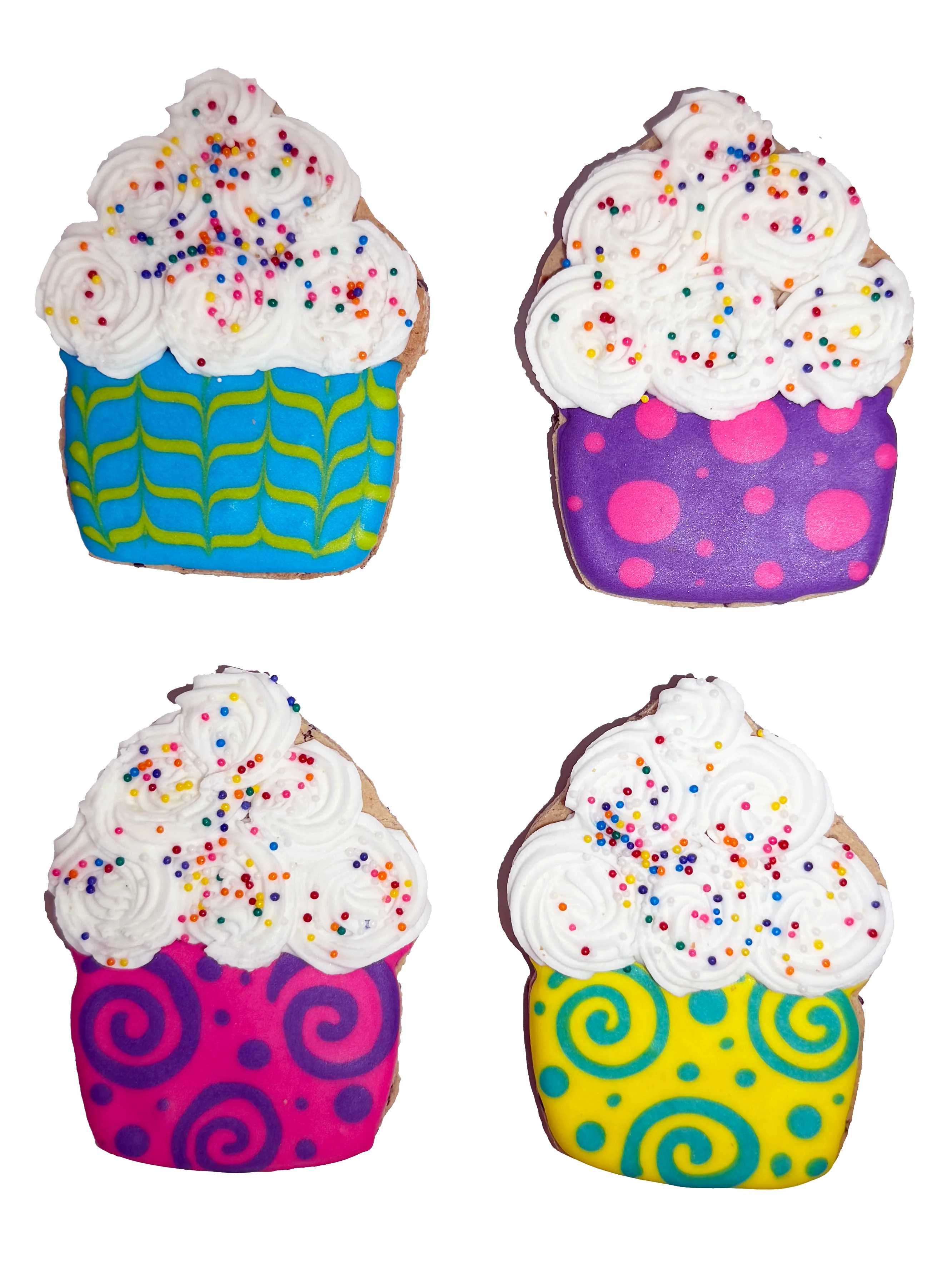 Doggie Express Birthday Cupcake Bakery Cookie - Image 3