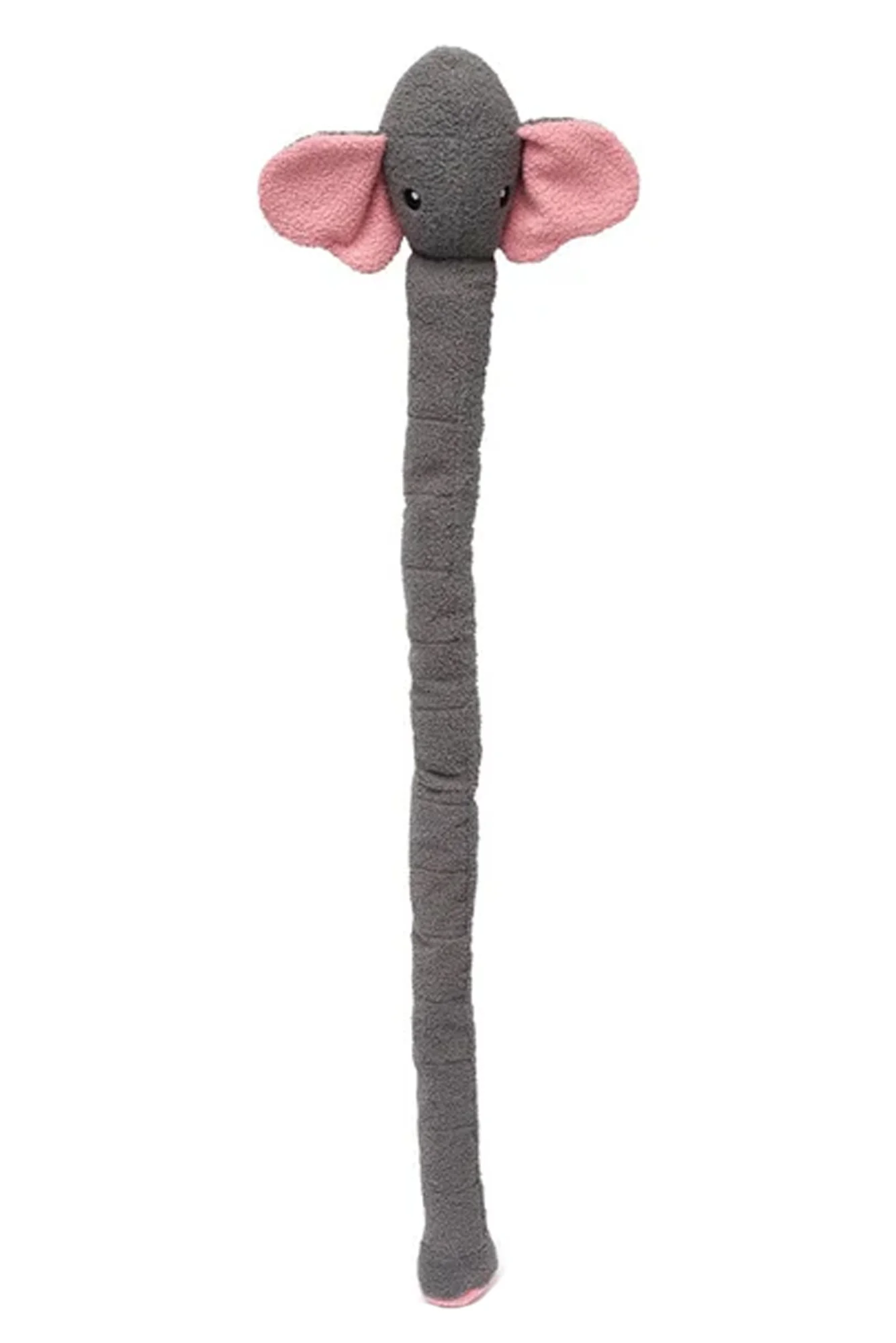 Fabdog Twisty Elephant Plush Dog Toy - Image 3