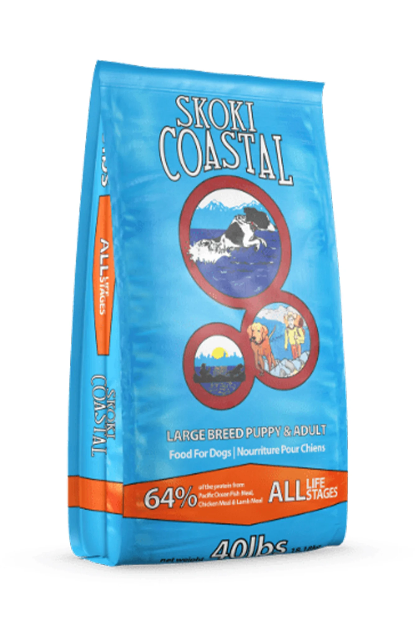 FirstMate Skoki Grain-In Large Breed Coastal Ocean Fish and Rice Dry Dog Food - Image 2