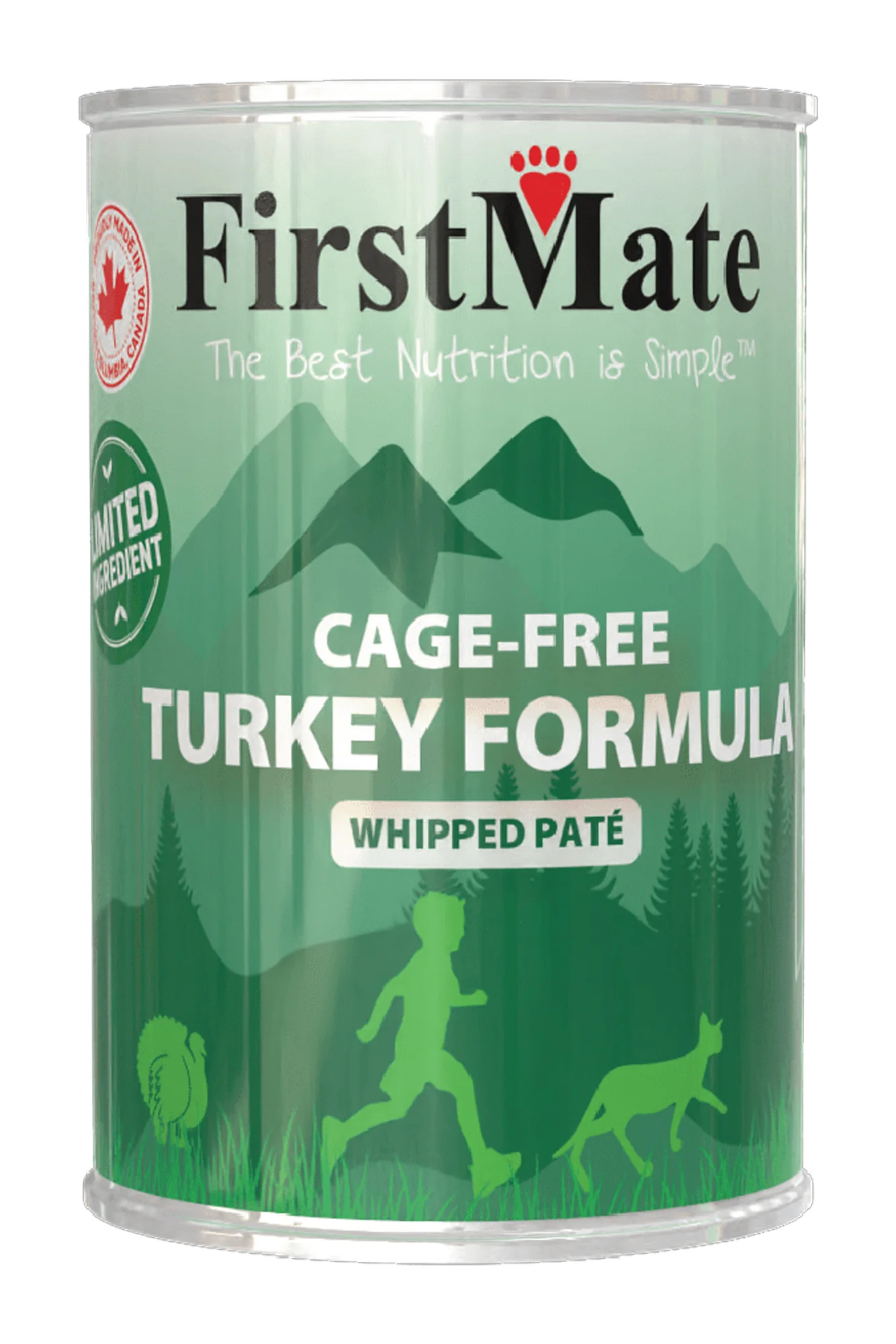 FirstMate Grain-Free Cage Free Turkey Pate Wet Cat Food - Image 2