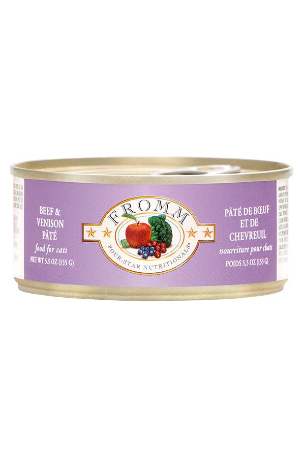 Fromm Four-Star Beef and Venison Pate Wet Cat Food
