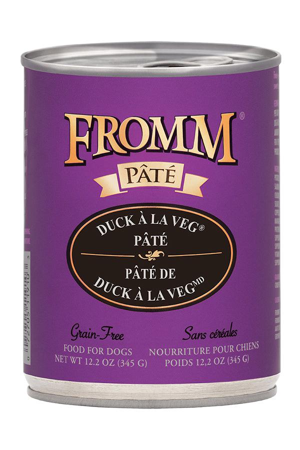 Fromm Pate Duck A La Veg Wet Dog Food