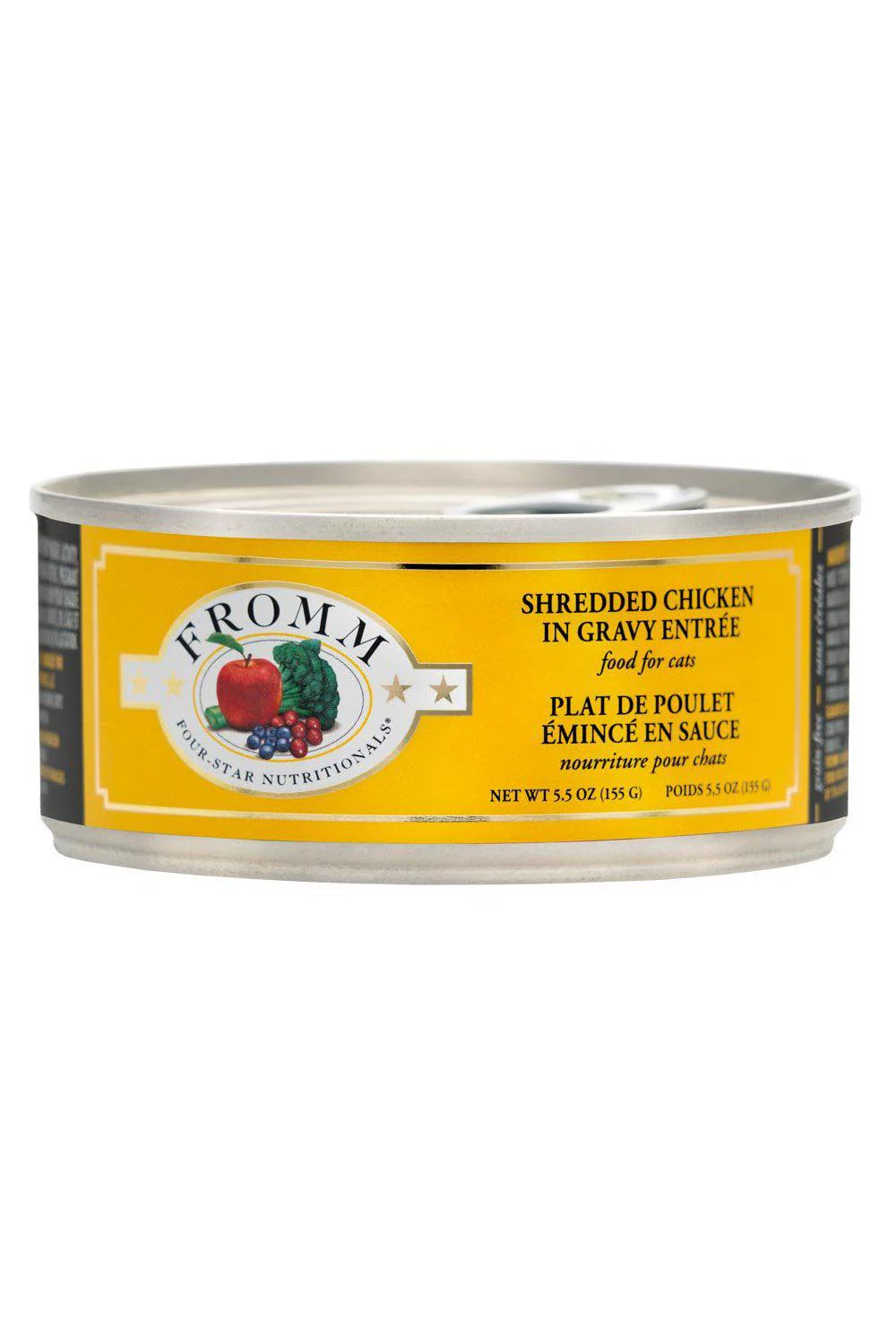 Fromm Four-Star Shredded Chicken in Gravy Wet Cat Food