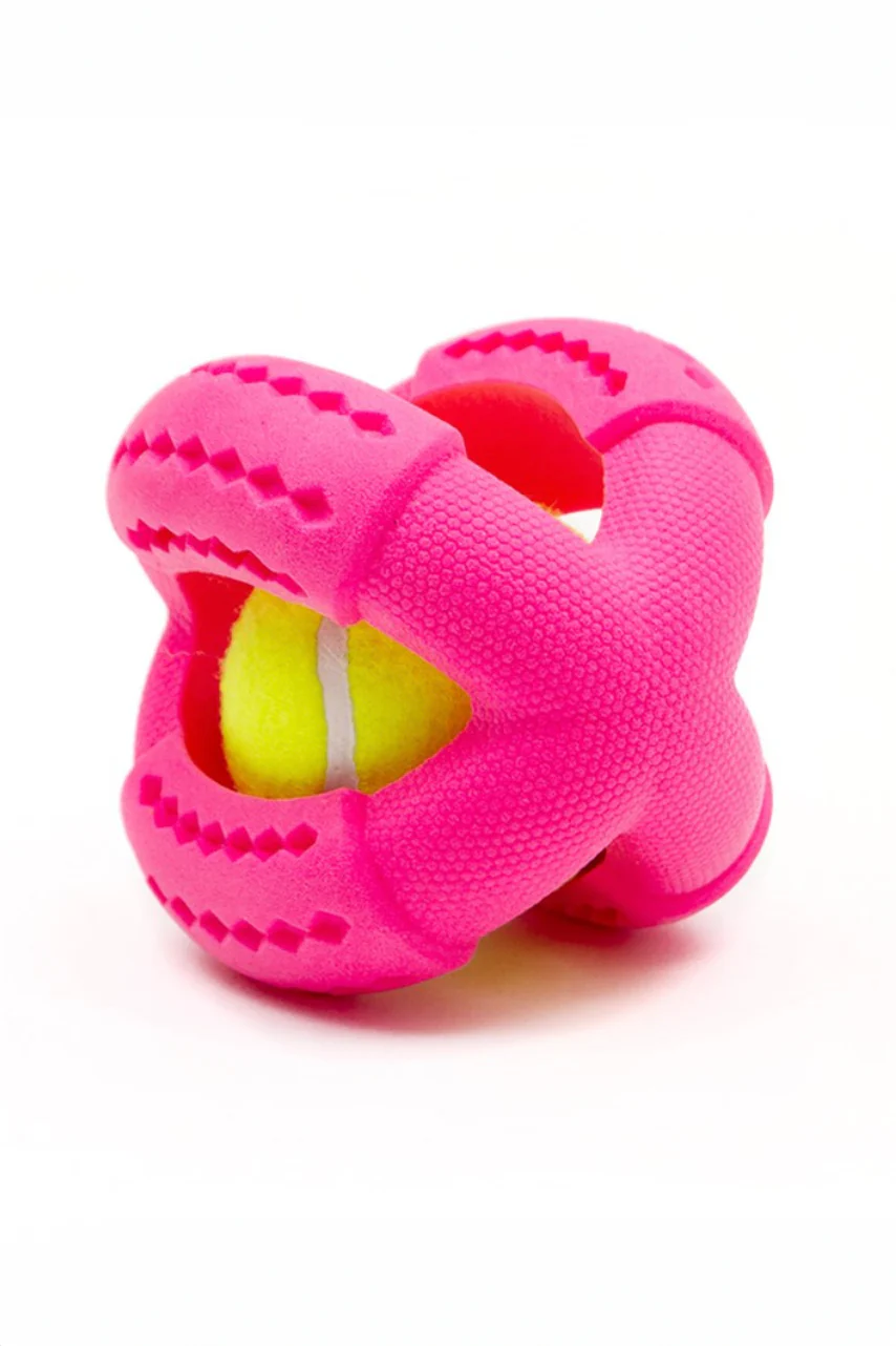 Frubba Play Cross Ball Dog Toy