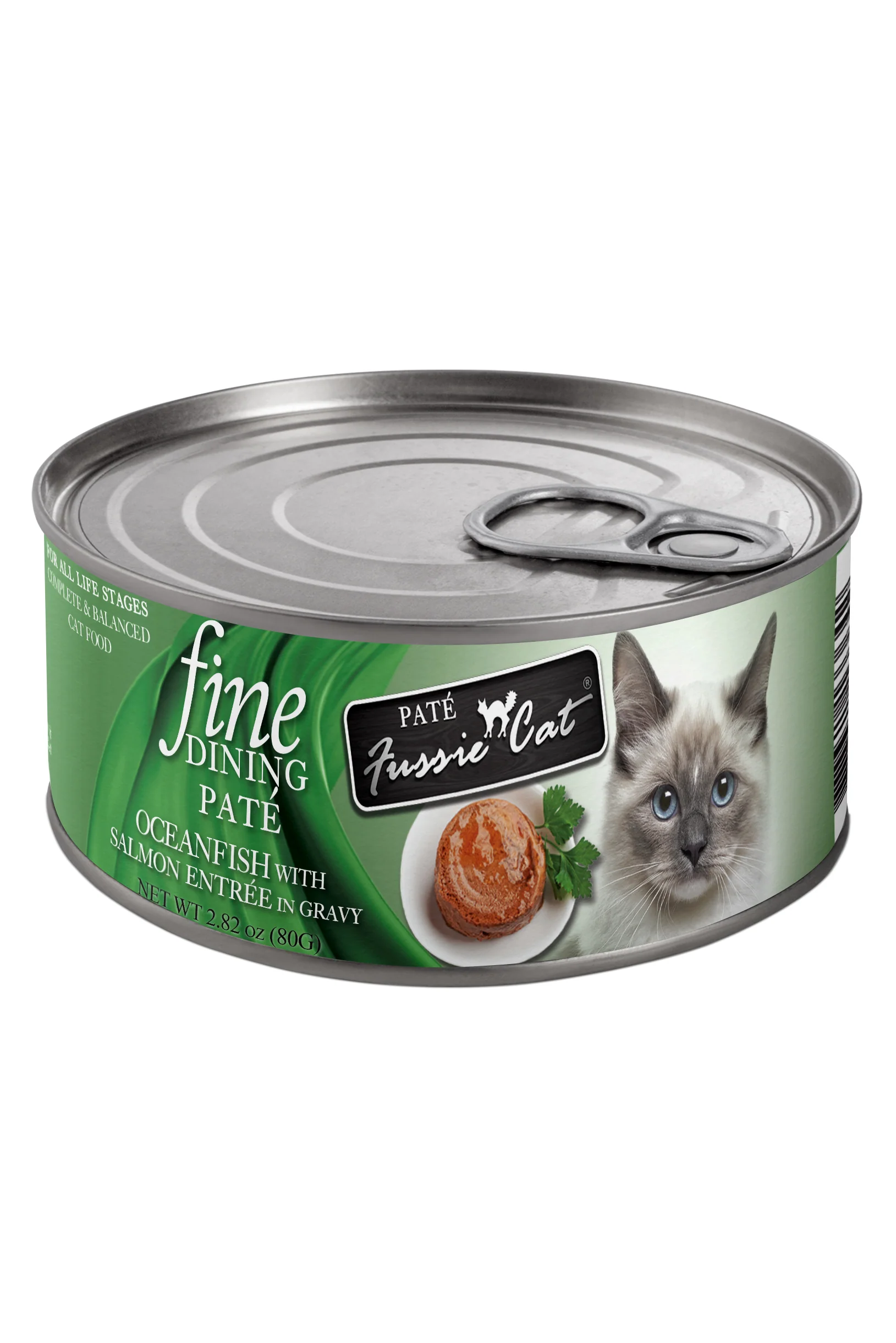 Fussie Cat Fine Dining Oceanfish with Salmon Pate Wet Cat Food