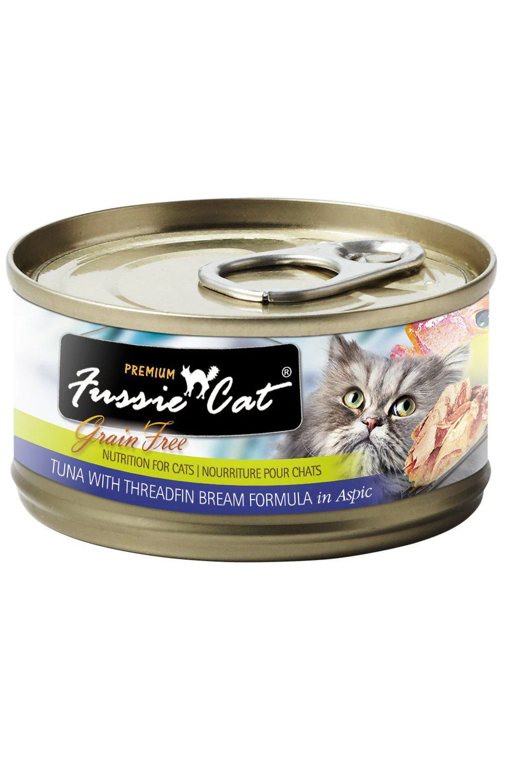 Fussie Cat Premium Tuna with Threadfin Bream in Aspic Wet Cat Food