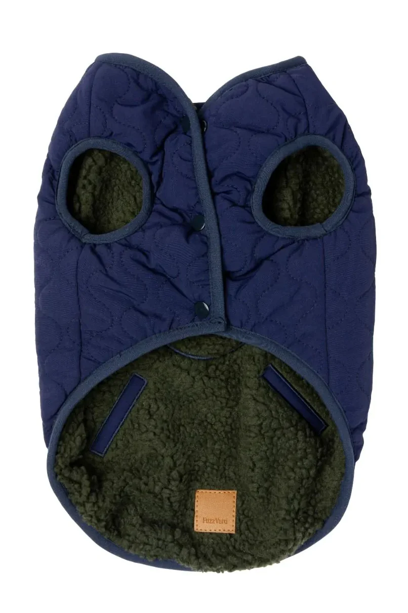 FuzzYard Dark Moss Nara Dog Jacket - Image 4