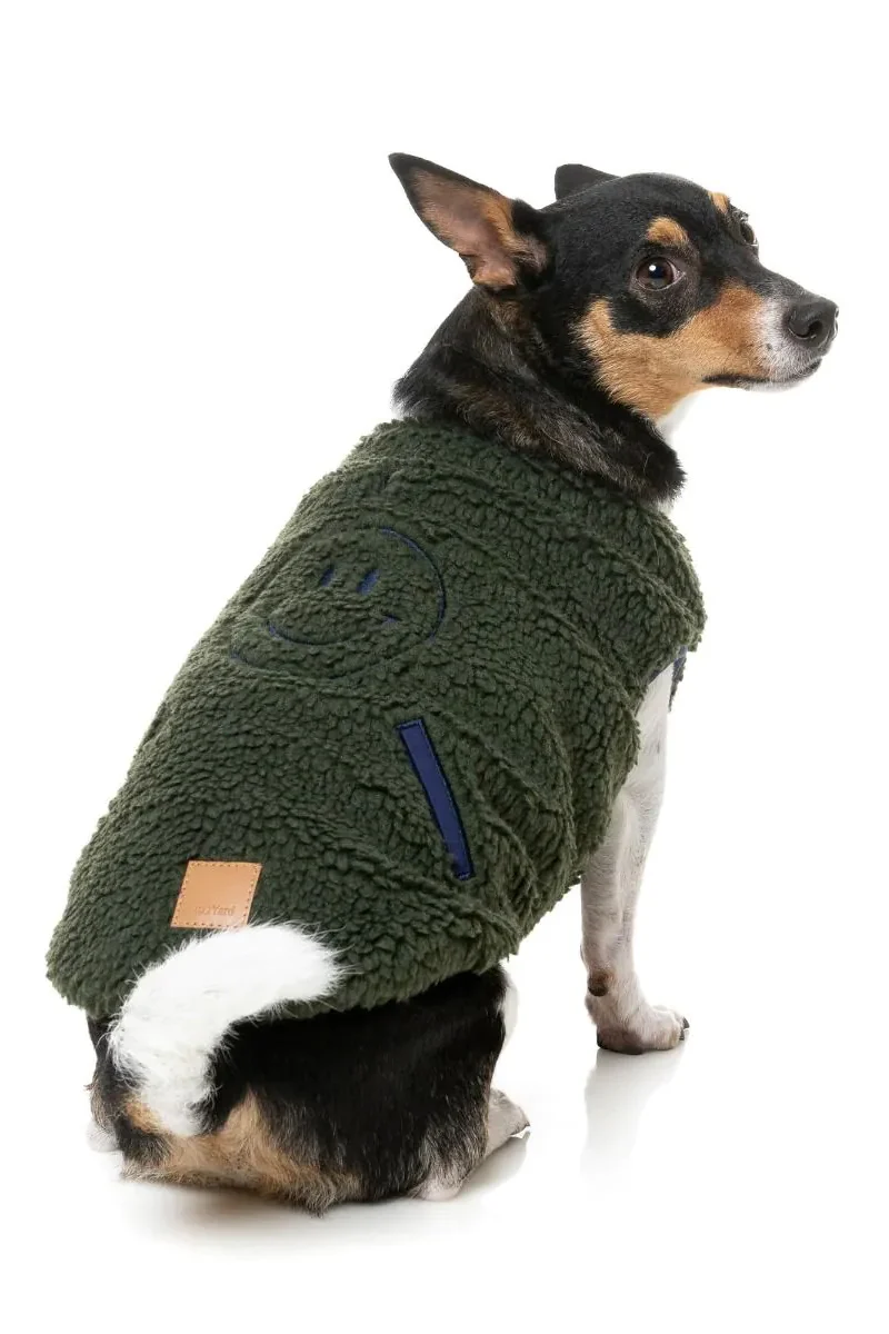 FuzzYard Dark Moss Nara Dog Jacket - Image 5