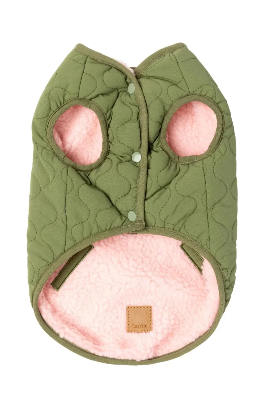 FuzzYard Pink Nara Dog Jacket - Image 2