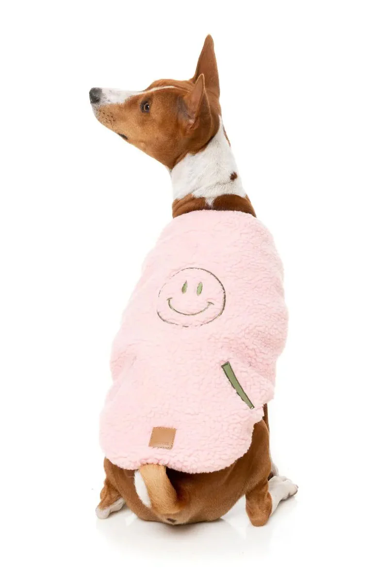 FuzzYard Pink Nara Dog Jacket - Image 4