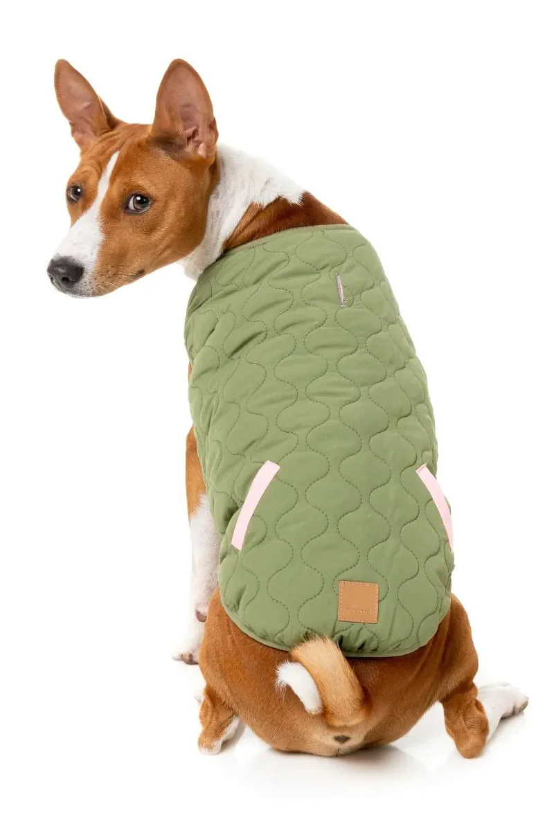 FuzzYard Pink Nara Dog Jacket - Image 6