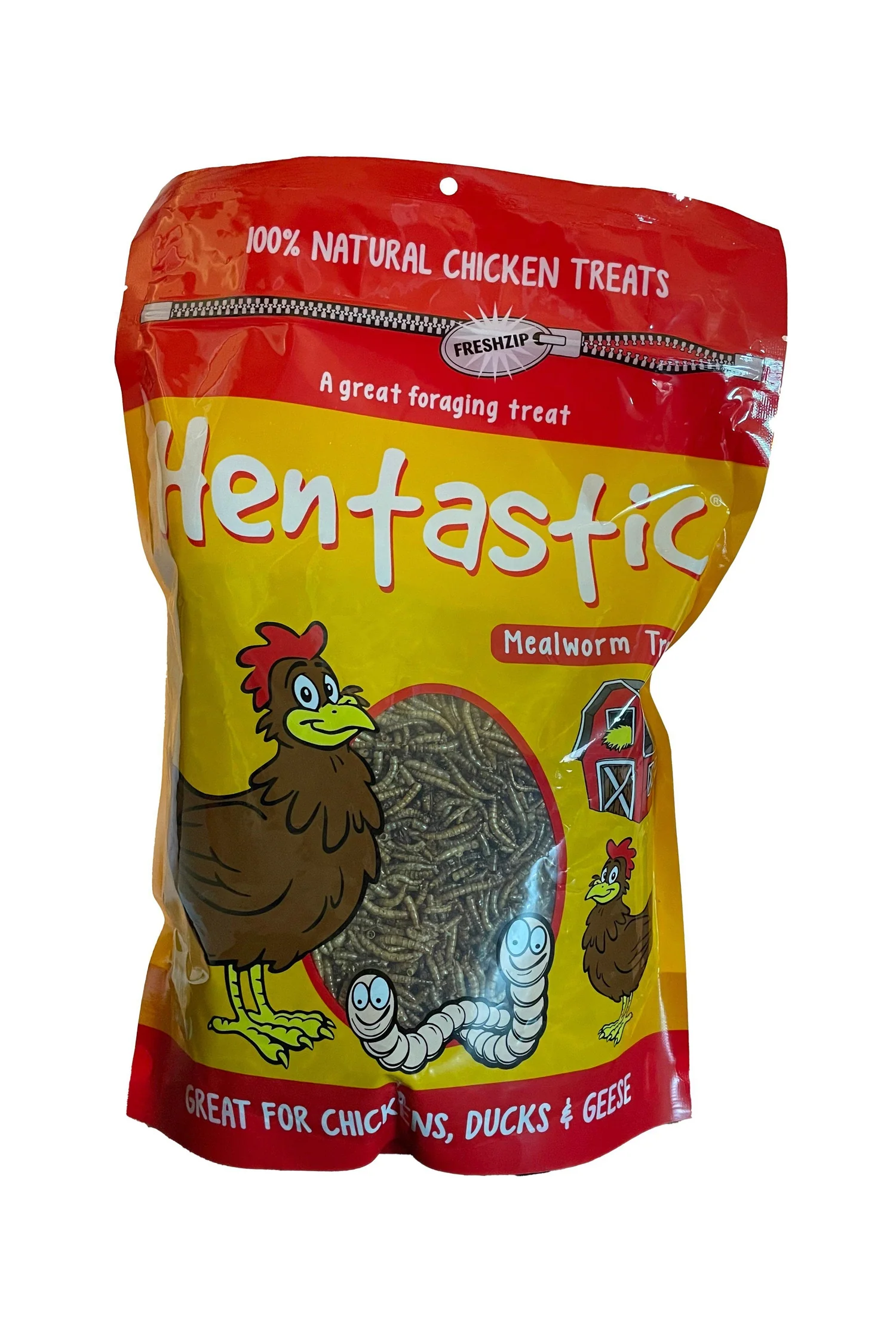 Hentastic Freeze-Dried Mealworms Chicken Treats - Image 2