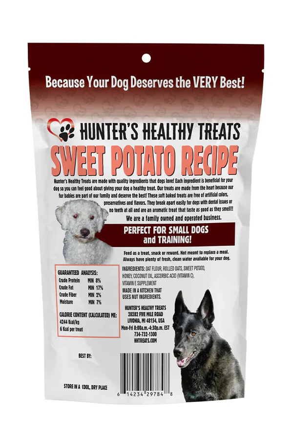 Hunter's Sweet Potato Training Dog Treats - Image 2