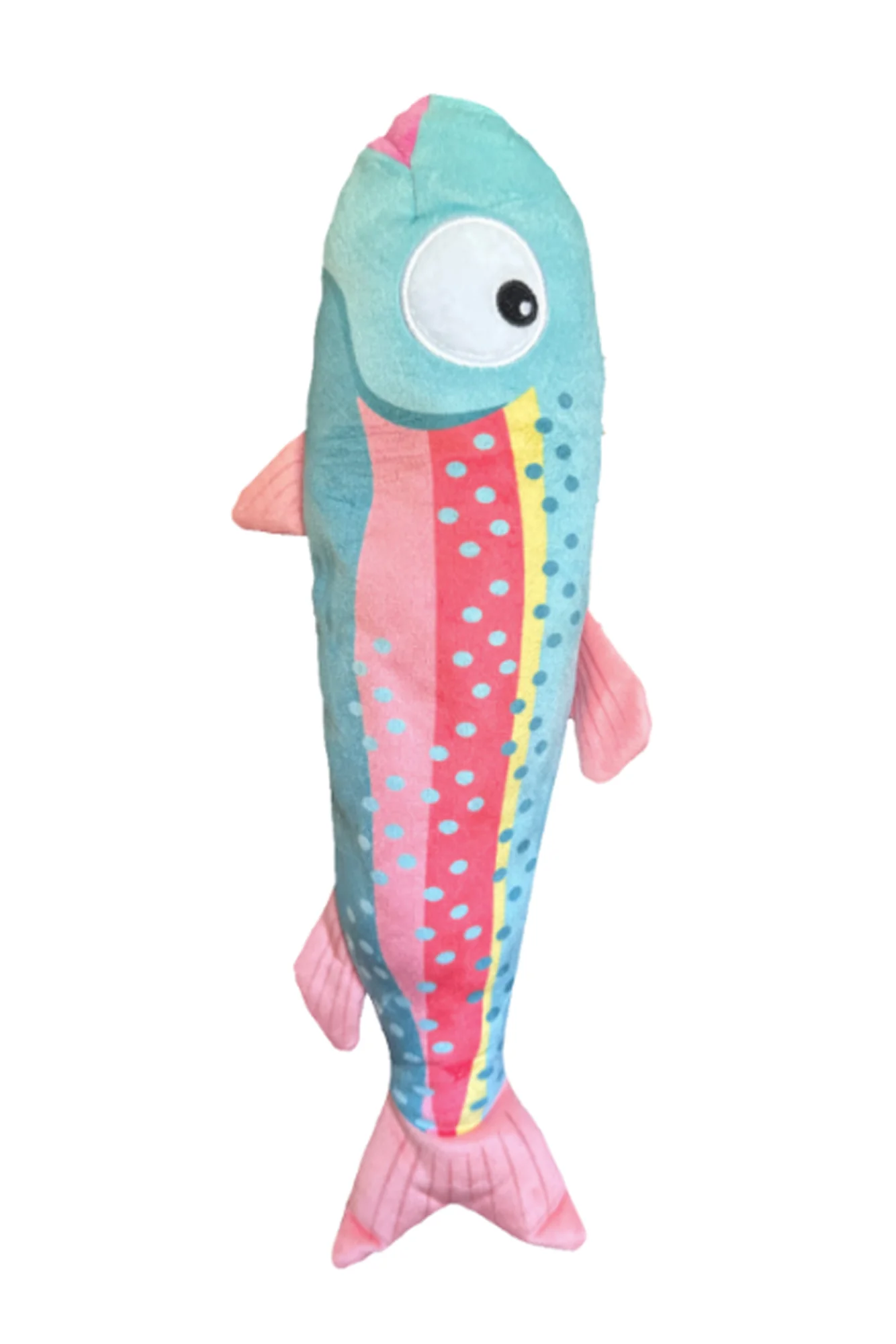 Huxley and Kent Fetchies Travis Trout Plush Dog Toy
