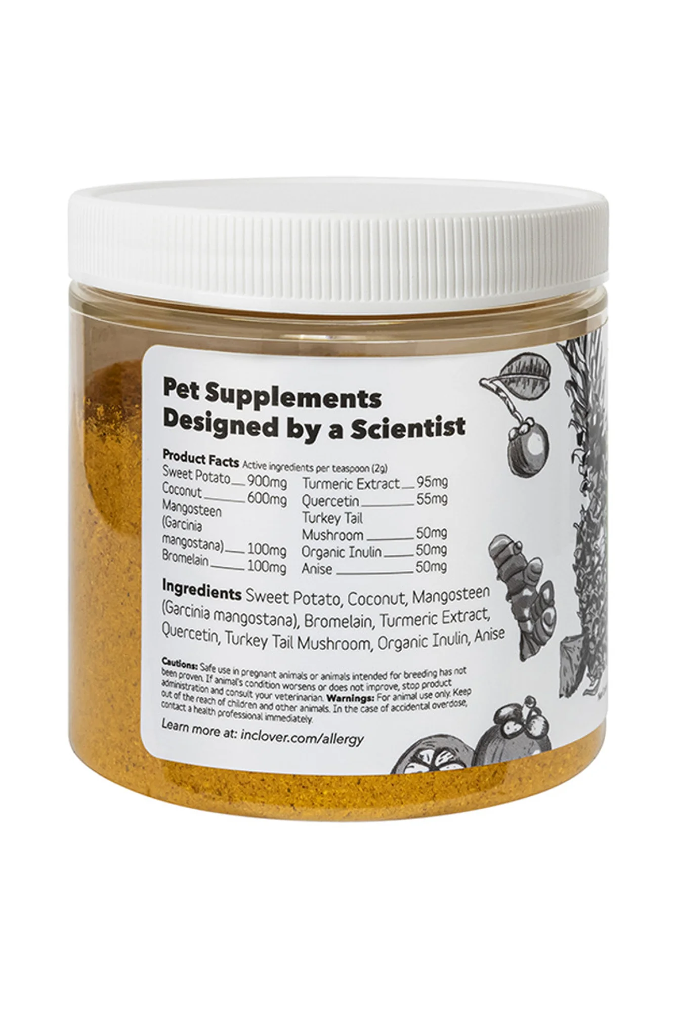 InClover Allergy Dog and Cat Supplement - Image 2
