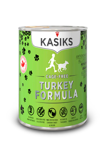 Kasiks Cage-Free Turkey Wet Dog Food