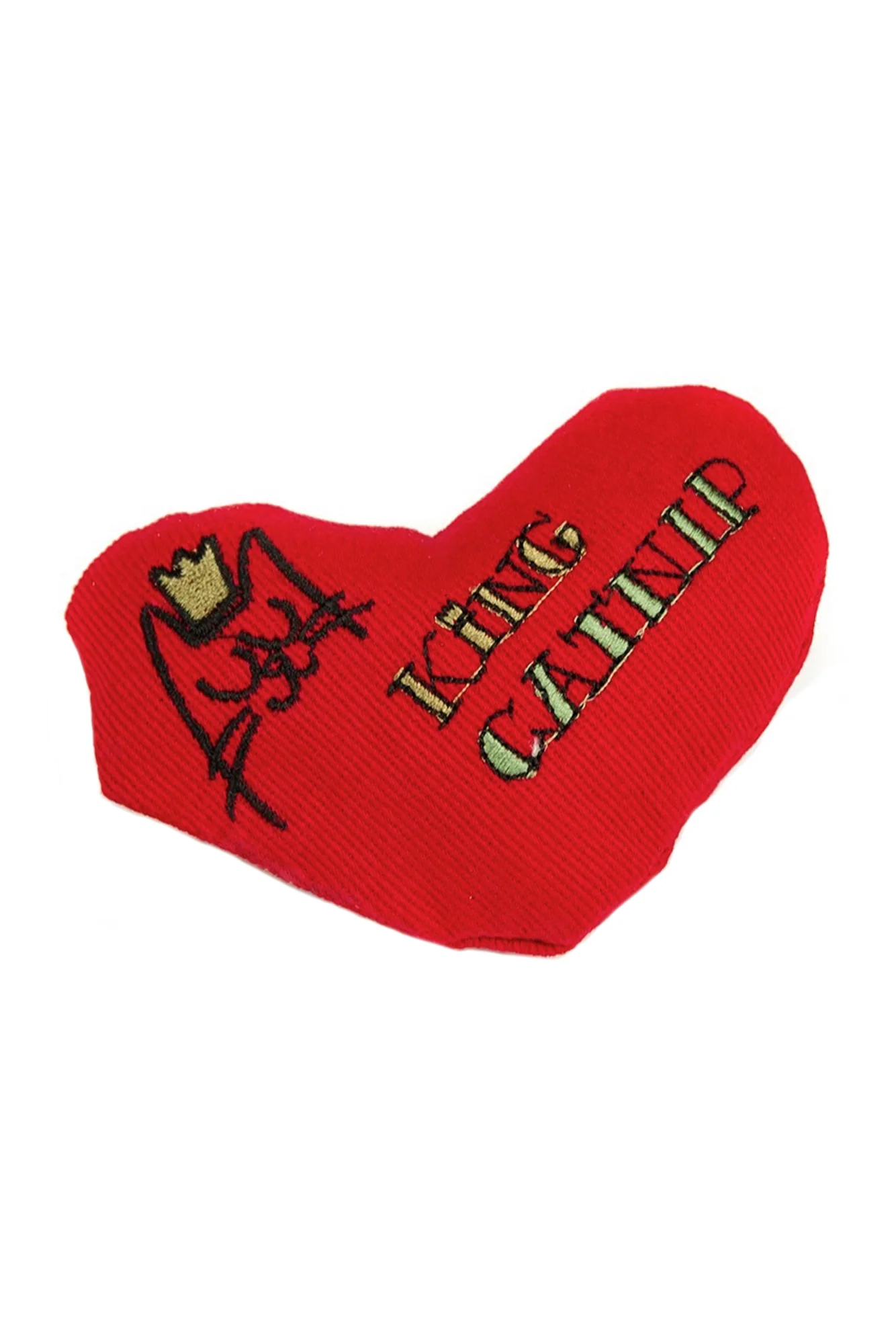 King Catnip Heart Cat Toy