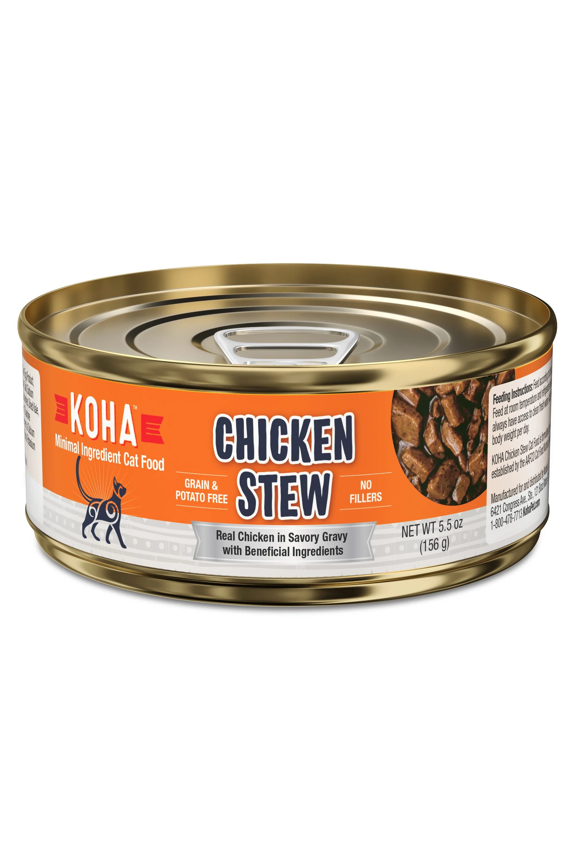 Koha Chicken Stew Wet Cat Food