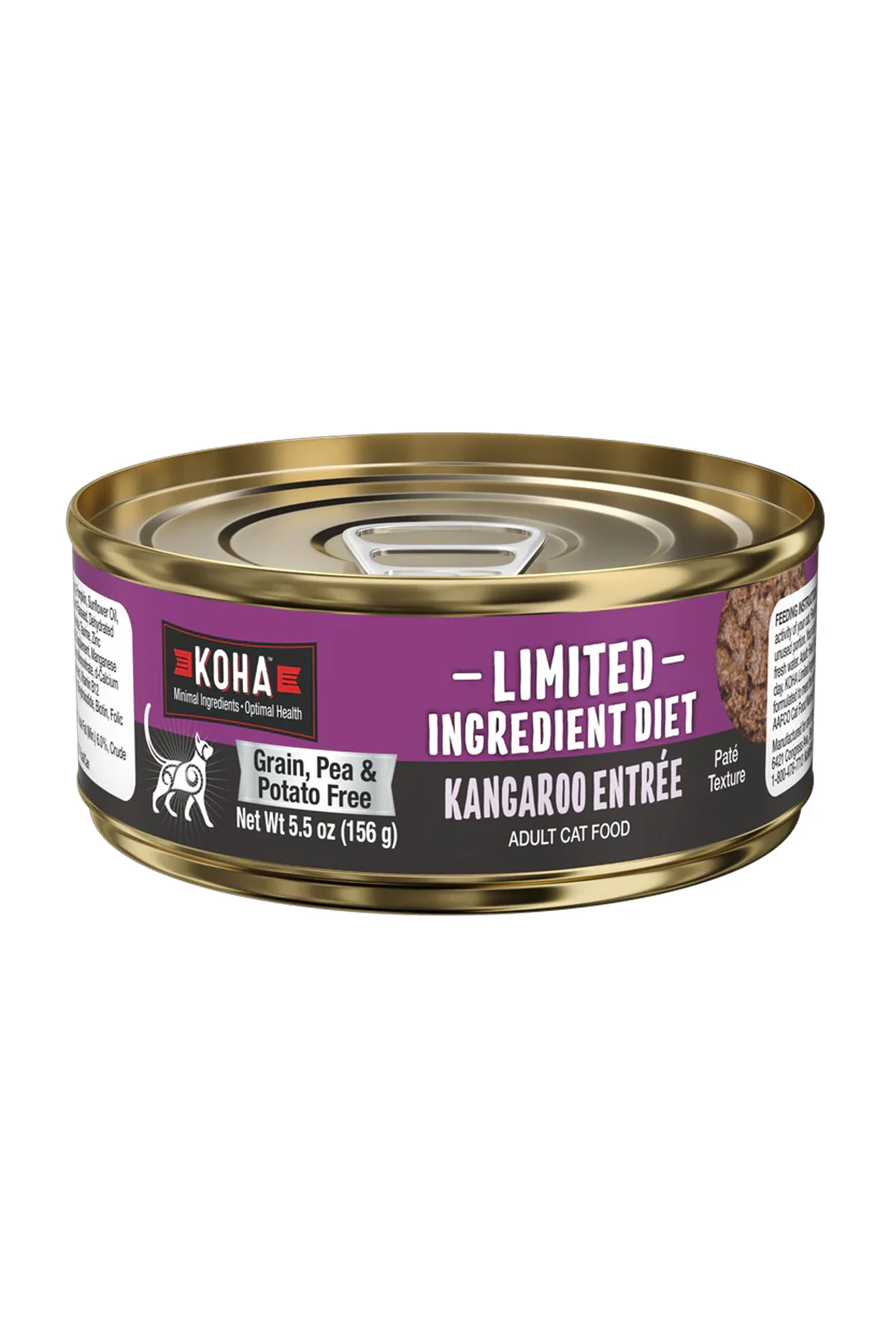 Koha Limited Ingredient Kangaroo Pate Wet Cat Food