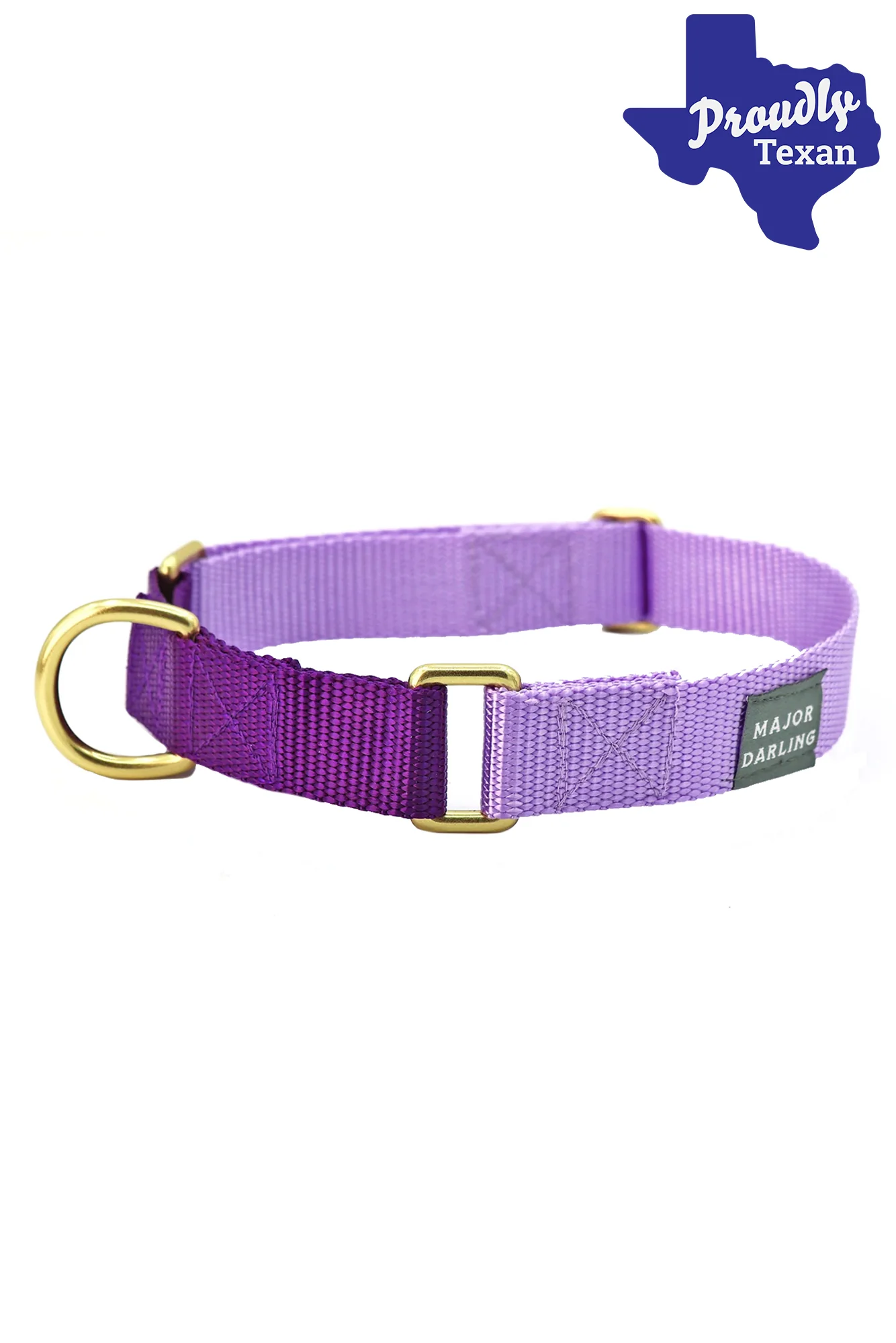 Major Darling Lilac And Violet Dog Martingale Collar
