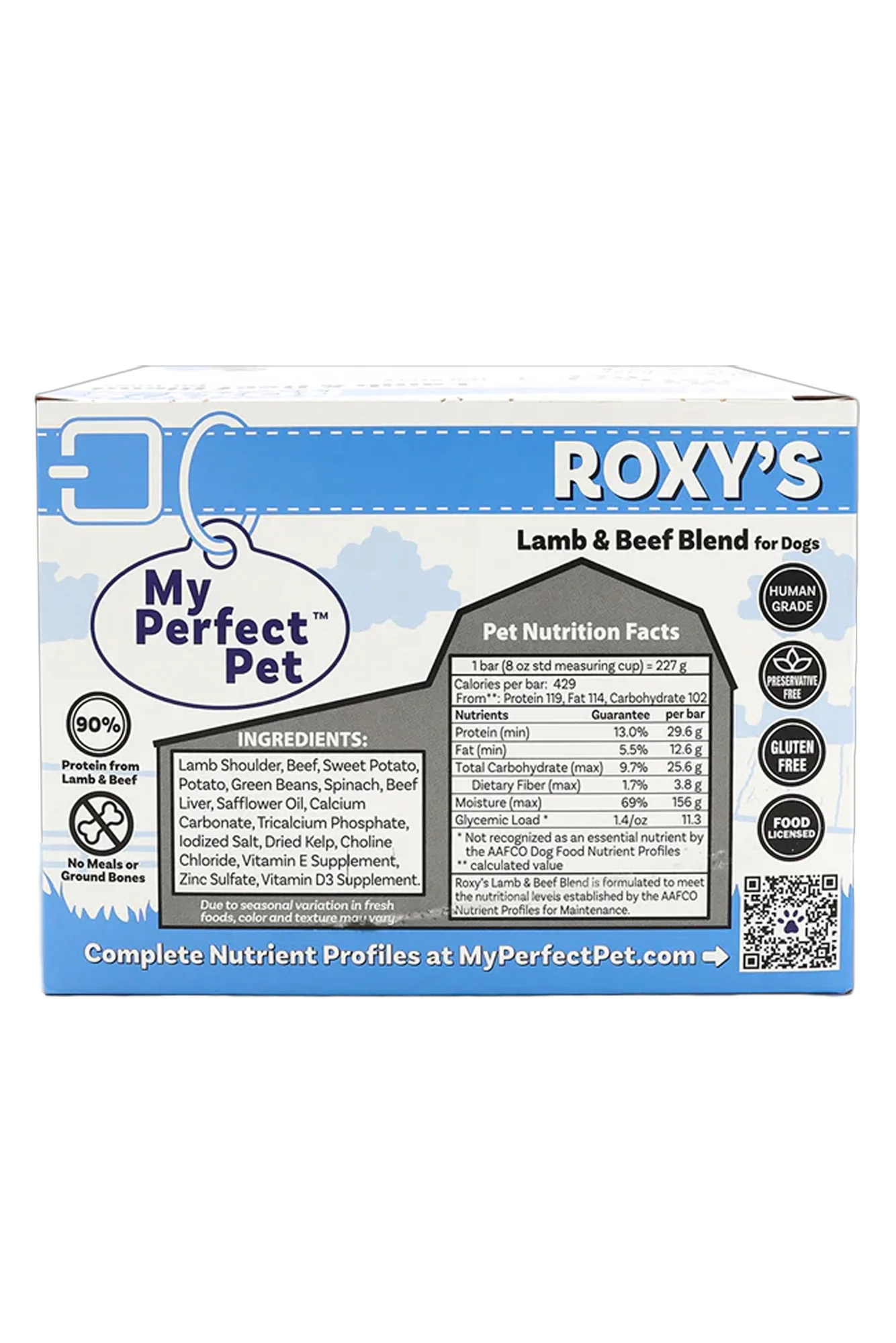 My Perfect Pet Roxy's Lamb and Beef Gently Cooked Dog Food - Image 2