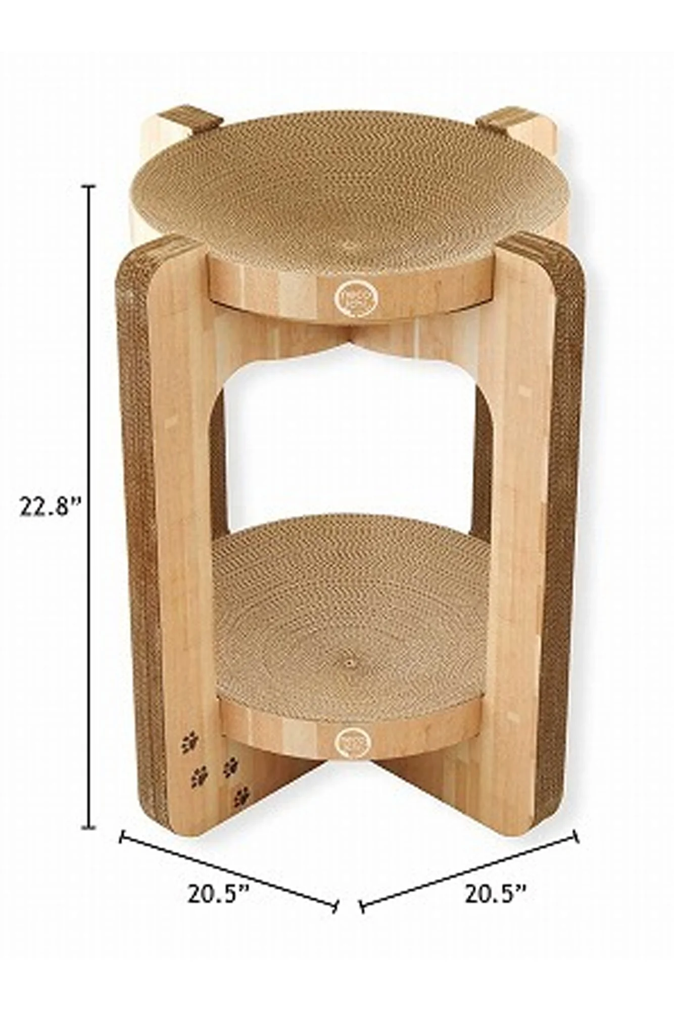Necoichi Cozycat Cat Scratch Tower - Image 2