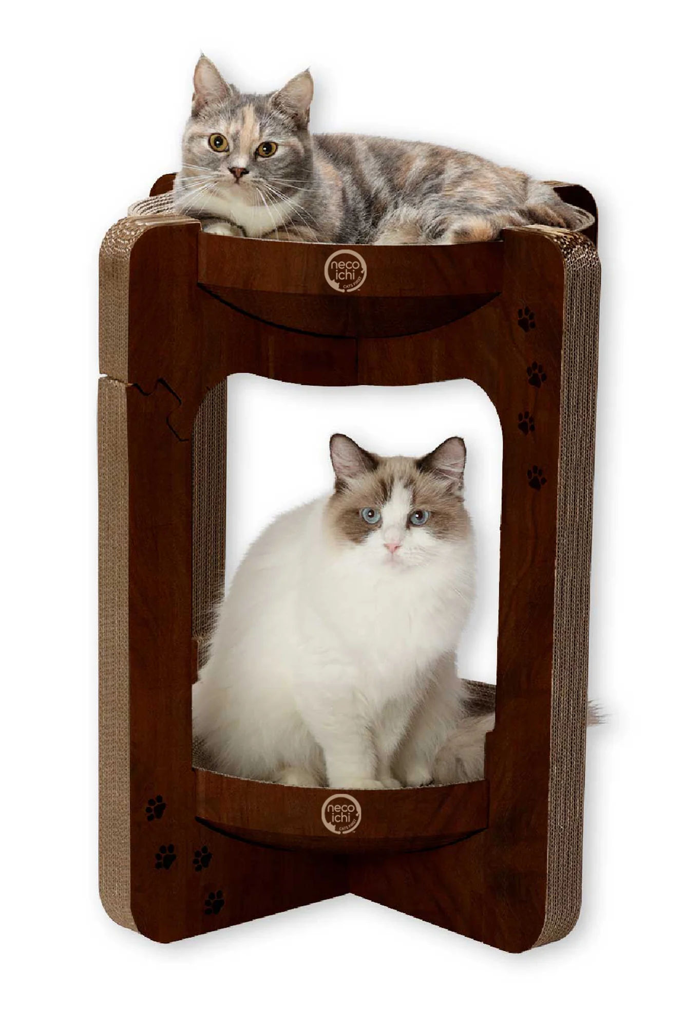 Necoichi Cozycat Cat Scratch Tower - Image 3