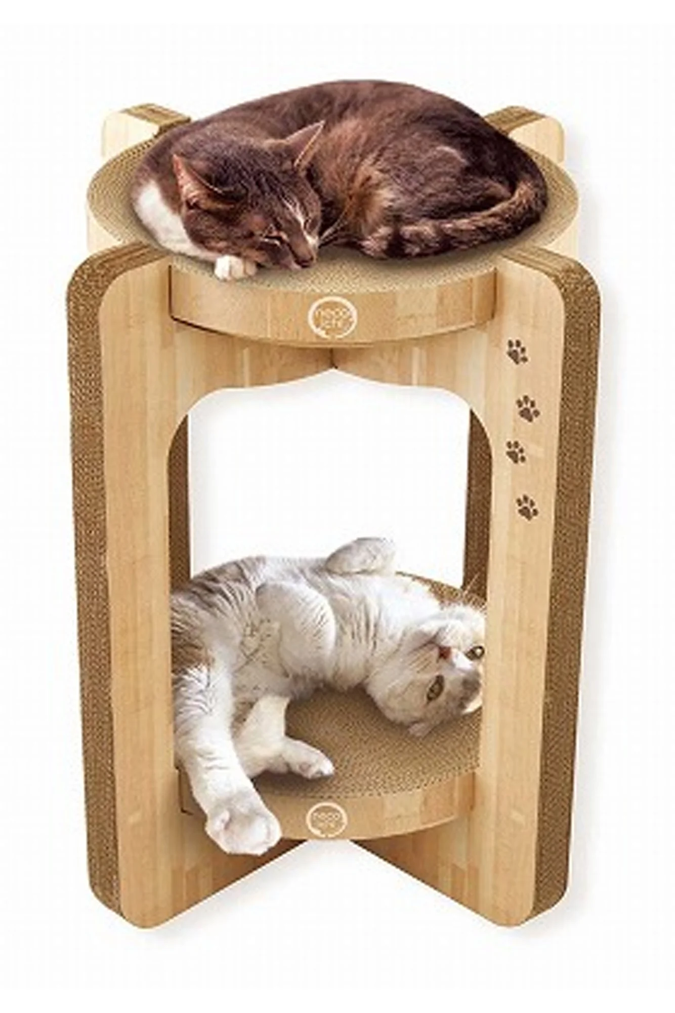 Necoichi Cozycat Cat Scratch Tower - Image 4