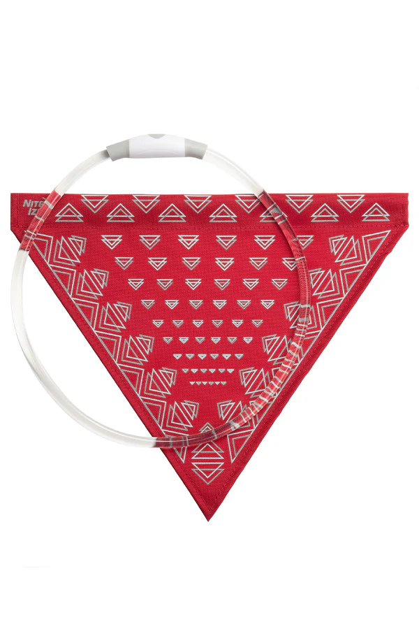 Nite Ize NiteHowl Bandana Rechargeable LED Safety Necklace - Image 3