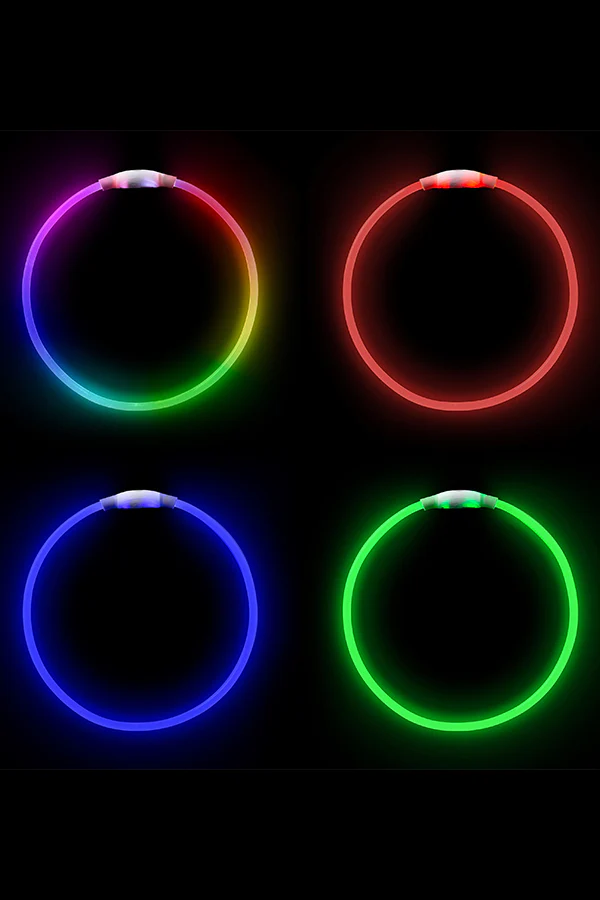 Nite Ize NiteHowl Bandana Rechargeable LED Safety Necklace - Image 4
