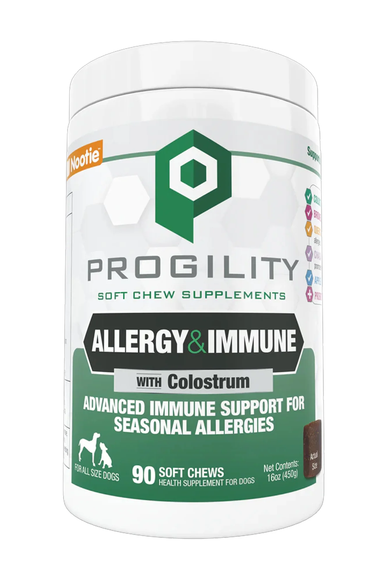Nootie Progility Allergy and Immunity Soft Chews Dog Supplement