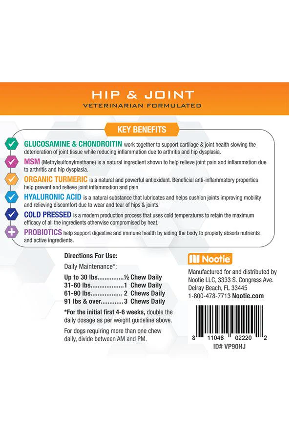 Nootie Progility Hip and Joint Soft Chews Dog Supplement - Image 3