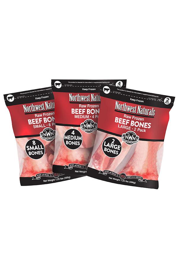 Northwest Naturals Raw Meaty Frozen Beef Bones