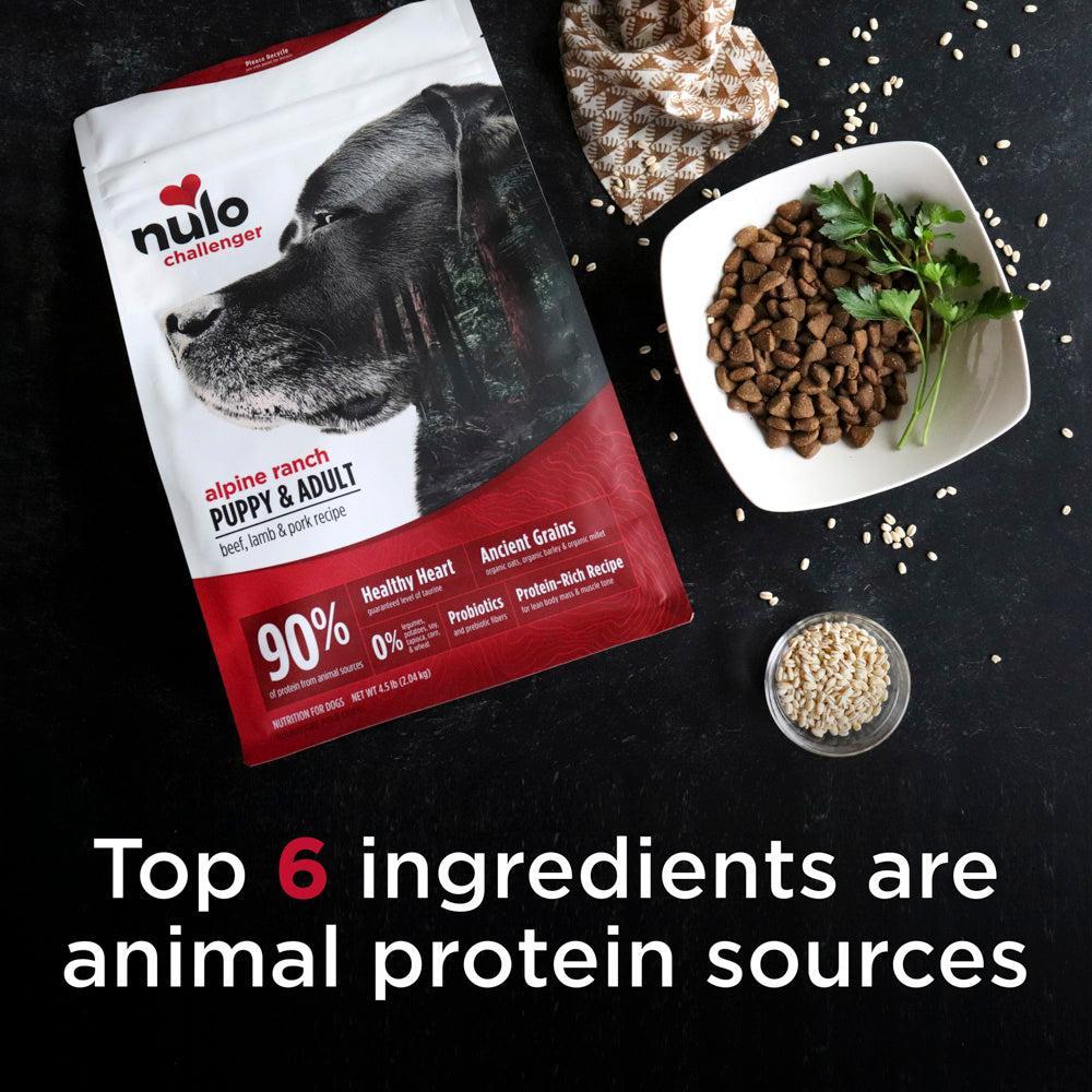 Nulo Challenger Alpine Ranch Puppy and Adult Dry Dog Food - Image 3