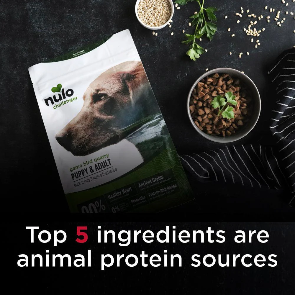 Nulo Challenger Game Bird Quarry Puppy and Adult Dry Dog Food - Image 3