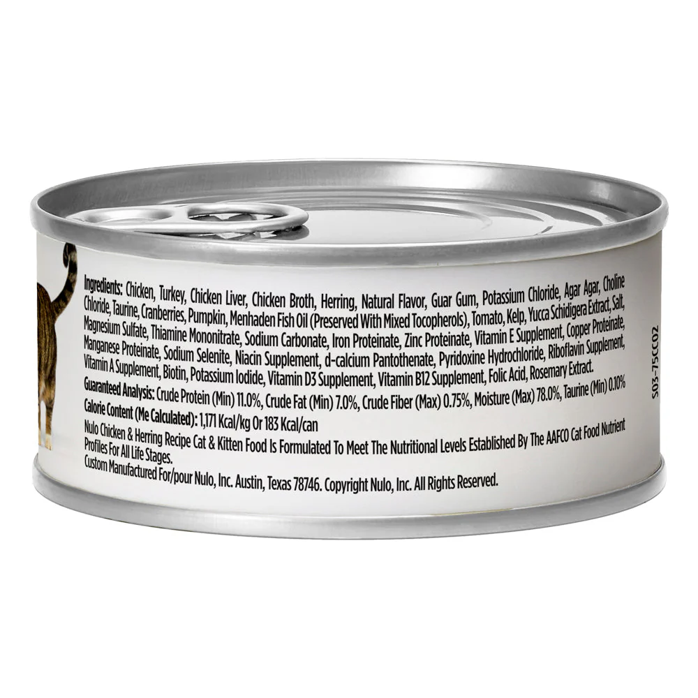 Nulo Freestyle Chicken and Herring Pate Wet Cat Food - Image 2