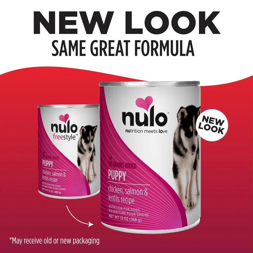 Nulo Freestyle Chicken, Salmon, and Lentils Pate Wet Puppy Food - Image 7