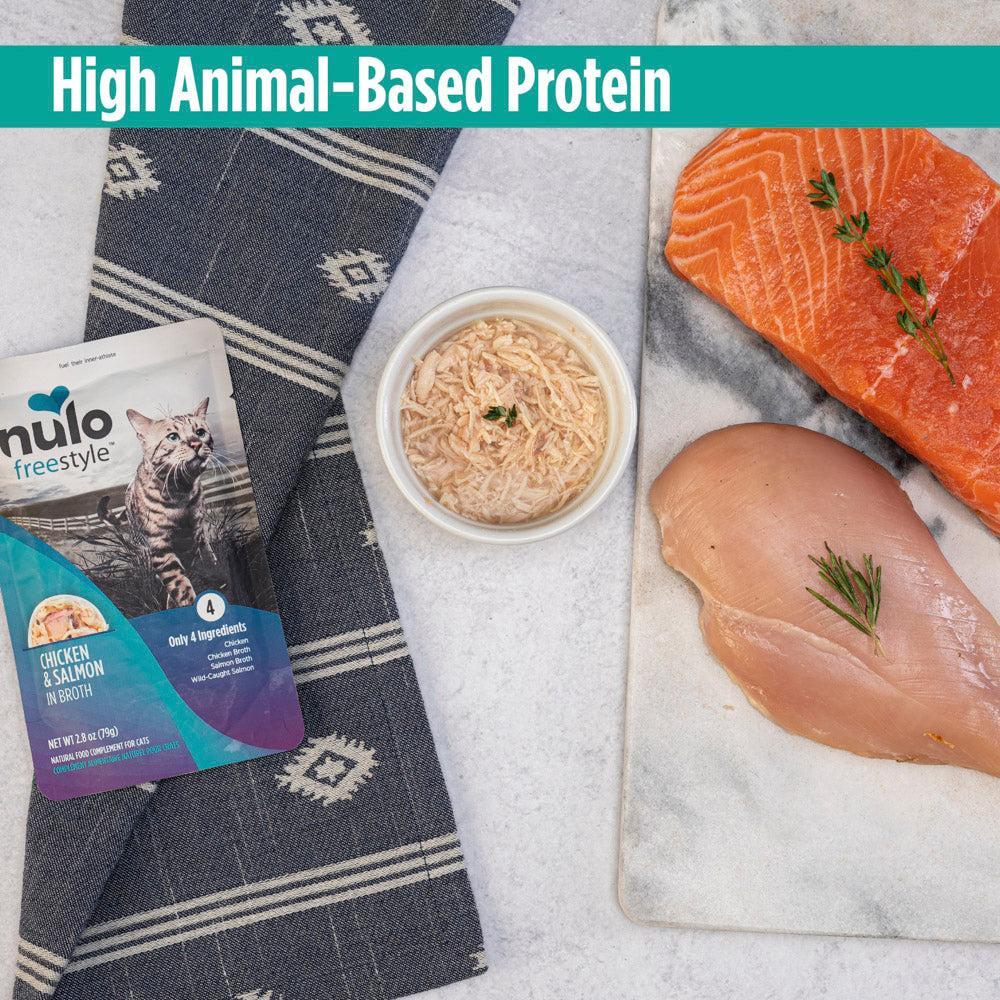 Nulo Freestyle Chicken and Salmon Meaty Topper for Cats - Image 4